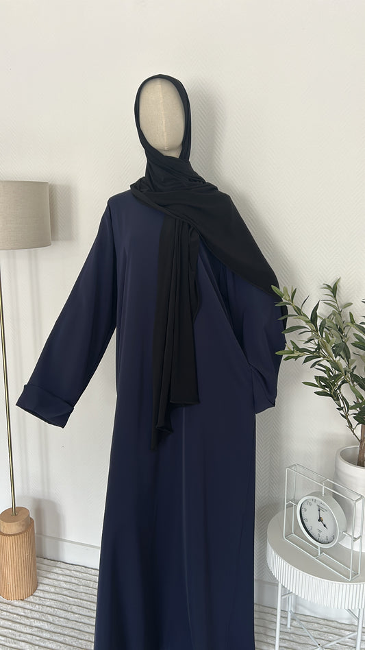 Abaya manches droite