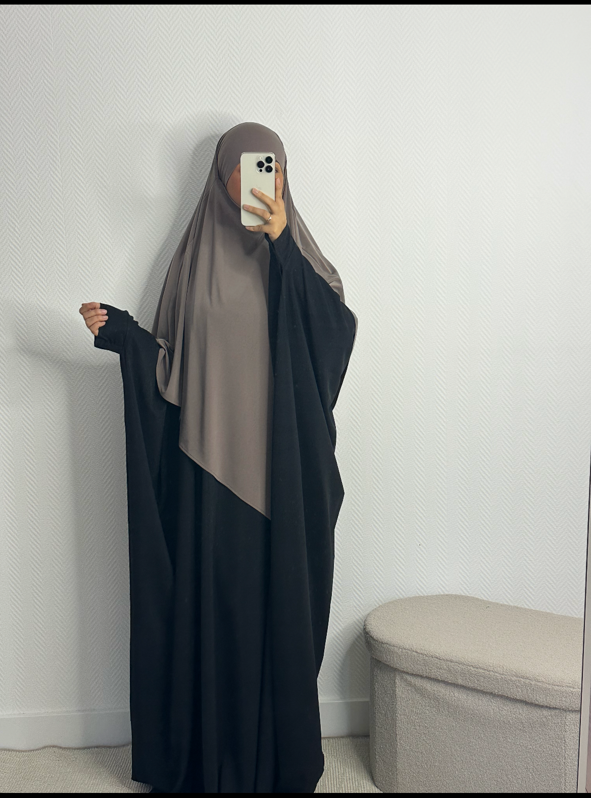 Abaya noir